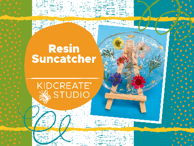 Kidcreate Studio - Woodbury. Resin Suncatcher Workshop (5-12 Years)